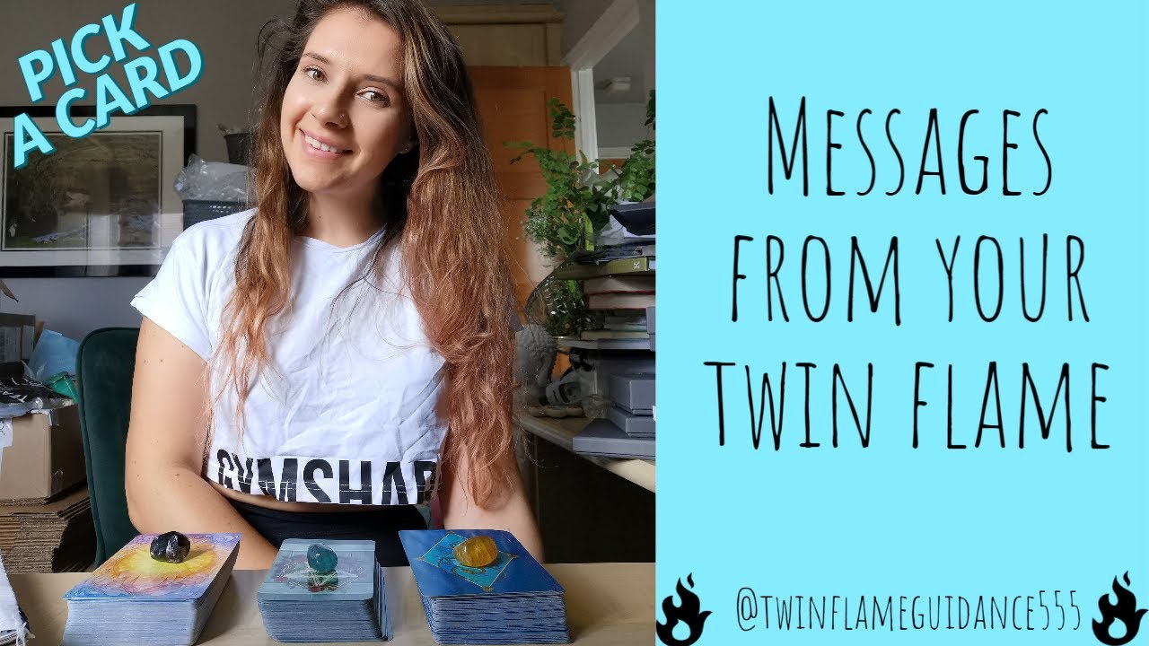 TWIN FLAME READING | Messages from your divine counterpart *pick a card ...