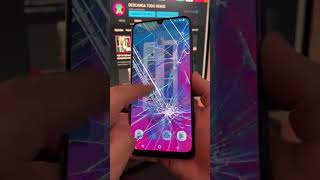 Broken Screen Crack #crackedscreen #crackers #brokenscreen  #android screenshot 4