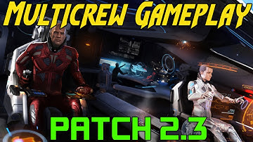 Elite Dangerous Beta Patch 2.3 Multicrew Gameplay - Character Creator, New Camera System, Mega Ships