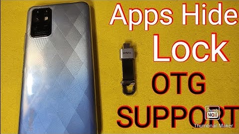 Infinix Note 8i How to lock and Hide Apps, OTG Support Test.
