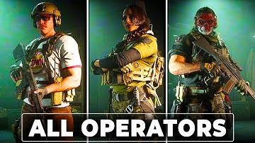 Call of Duty: MODERN WARFARE 2 - ALL UNLOCKABLE OPERATORS + Animations (SPECGRU + KORTAC)