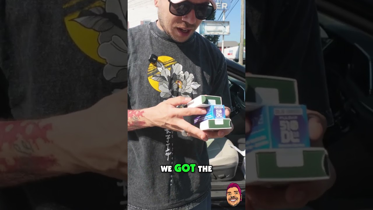 I grabbed two Lemon Gelato Live Resin carts by Sunrise