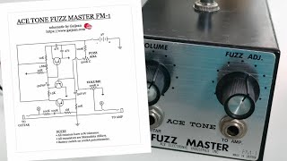 友*川様 ACE TONE FUZZ MASTER ギターエフェクター　動作未確 Ace Tone FM-3 FUZZ MASTER ファズマスター 実機レビュー - YouTube