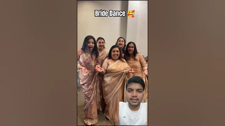 Bride Dance | Indian Wedding #shorts #bride #dance #reaction
