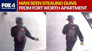 Fort Worth police search for early morning burglar