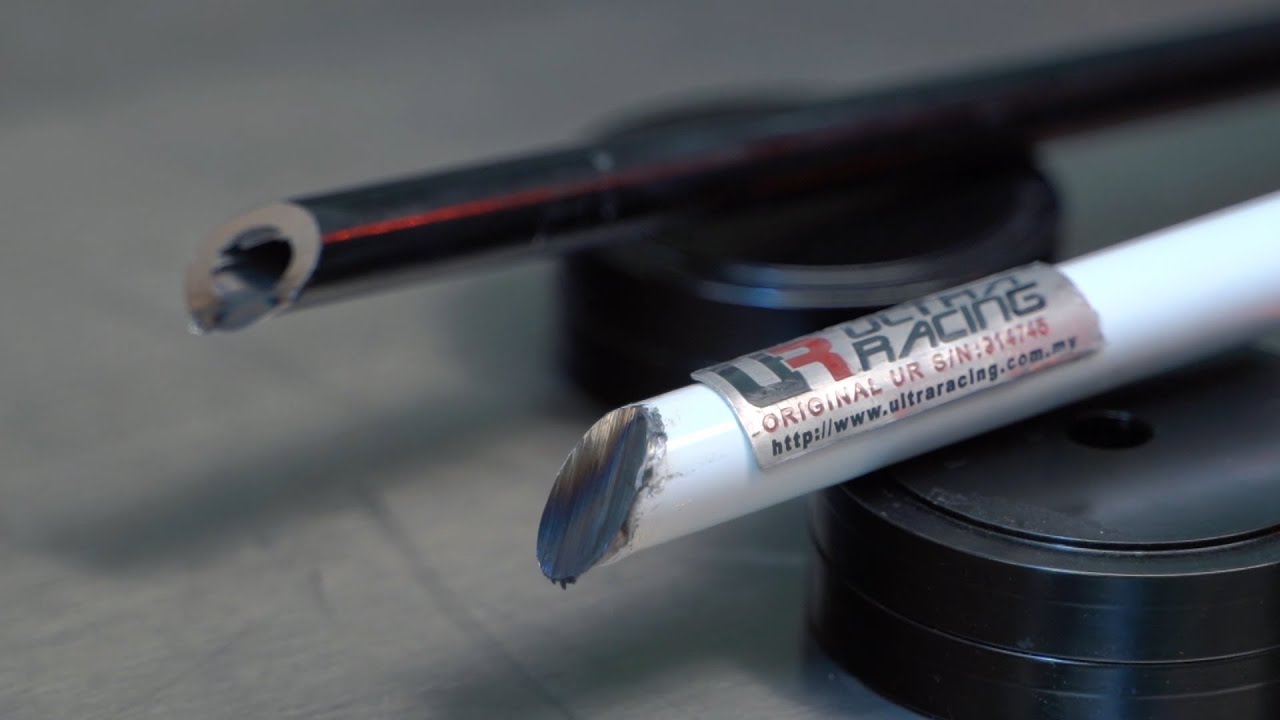 Ultra Racing The different Rear Anti Roll Bar between OEM and Ultra Racing Rear Anti Roll Bar