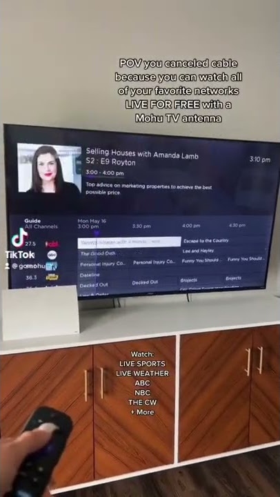 You can watch TV without cable, internet or subscriptions?!