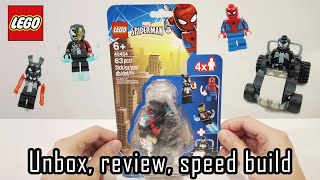 LEGO 2021 Spider-Man versus Venom and Iron Venom (40454) - Unbox, review and speed build!