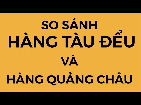 So sánh hàng thời trang Quảng Châu cao cấp và hàng giá rẻ | Boss Ninh Hiệp | Foci