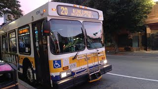 HSR new flyer D40LF 1014 ride video on route 20 A line express to Waterfront at Pier 8 HSR new flyer D40LF 1014 ride video on route 20 A line express to Waterfront at Pier 8
