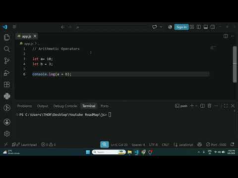 JavaScript - Arithmetic Operator