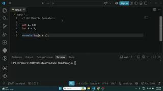 JavaScript - Arithmetic Operator