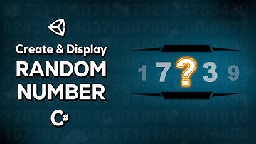 Unity C# Create a Random Number and Display it?