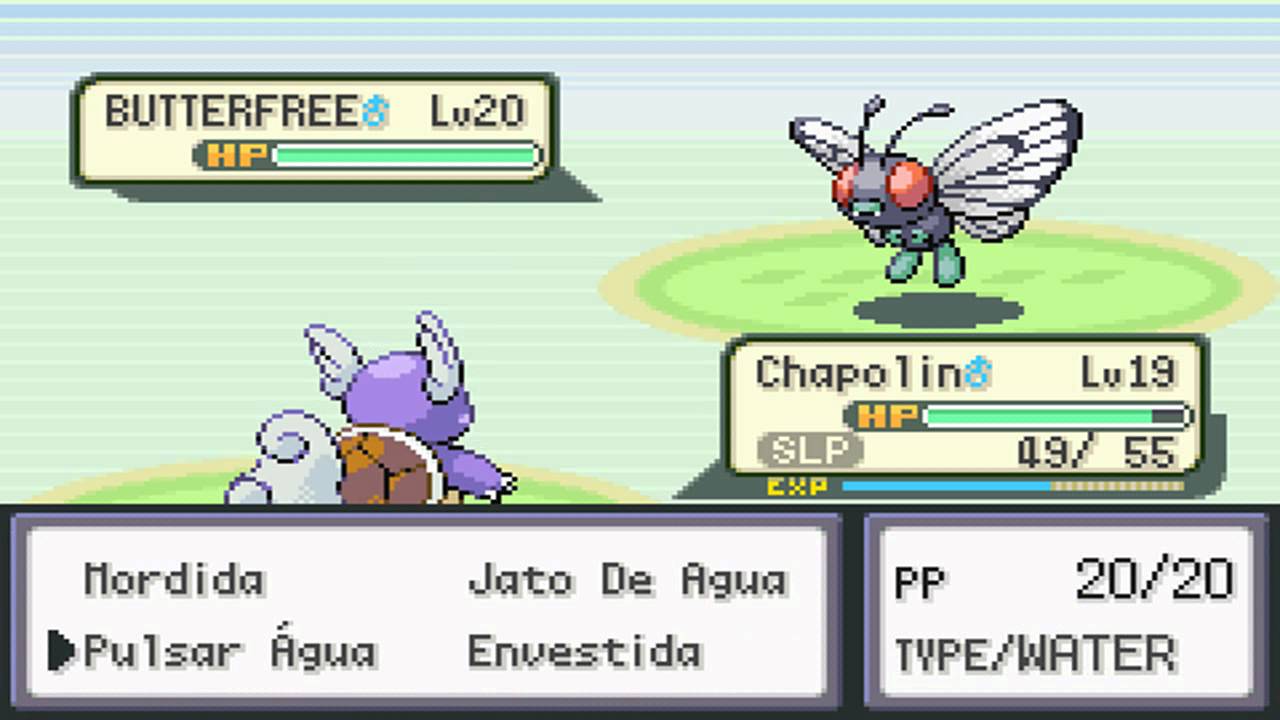 Let's Play Pokémon Fire/Red "parte16" Maldita Butterfree !!! - YouTube