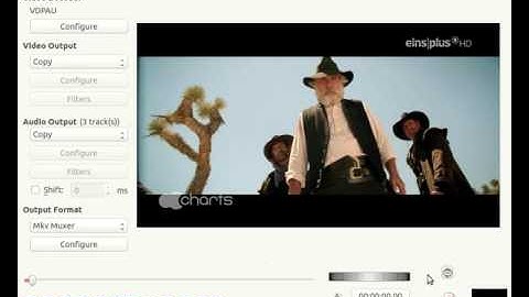 Avidemux Demo, fast forward in 720p 5 1/2 hour video