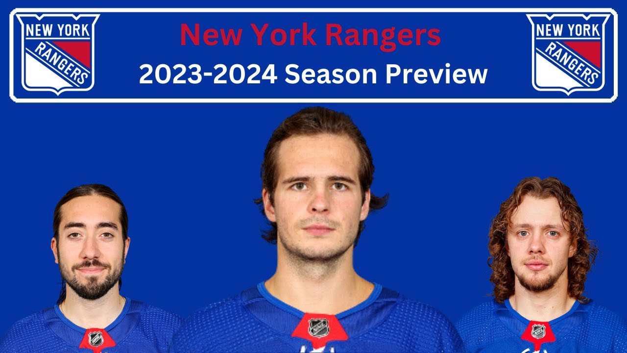 The 2023-2024 New York Rangers Roster