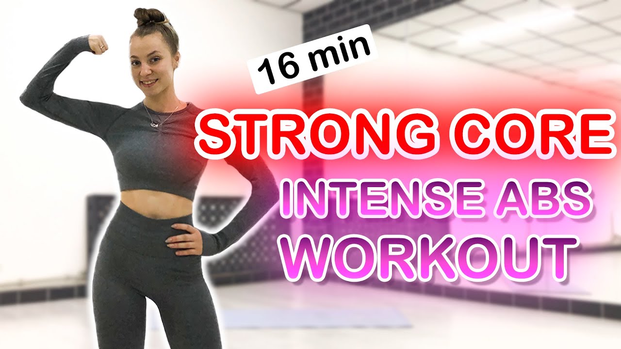 15 min INTENSE STRONG ABS CORE WORKOUT at Home The Modern Fit Girl
