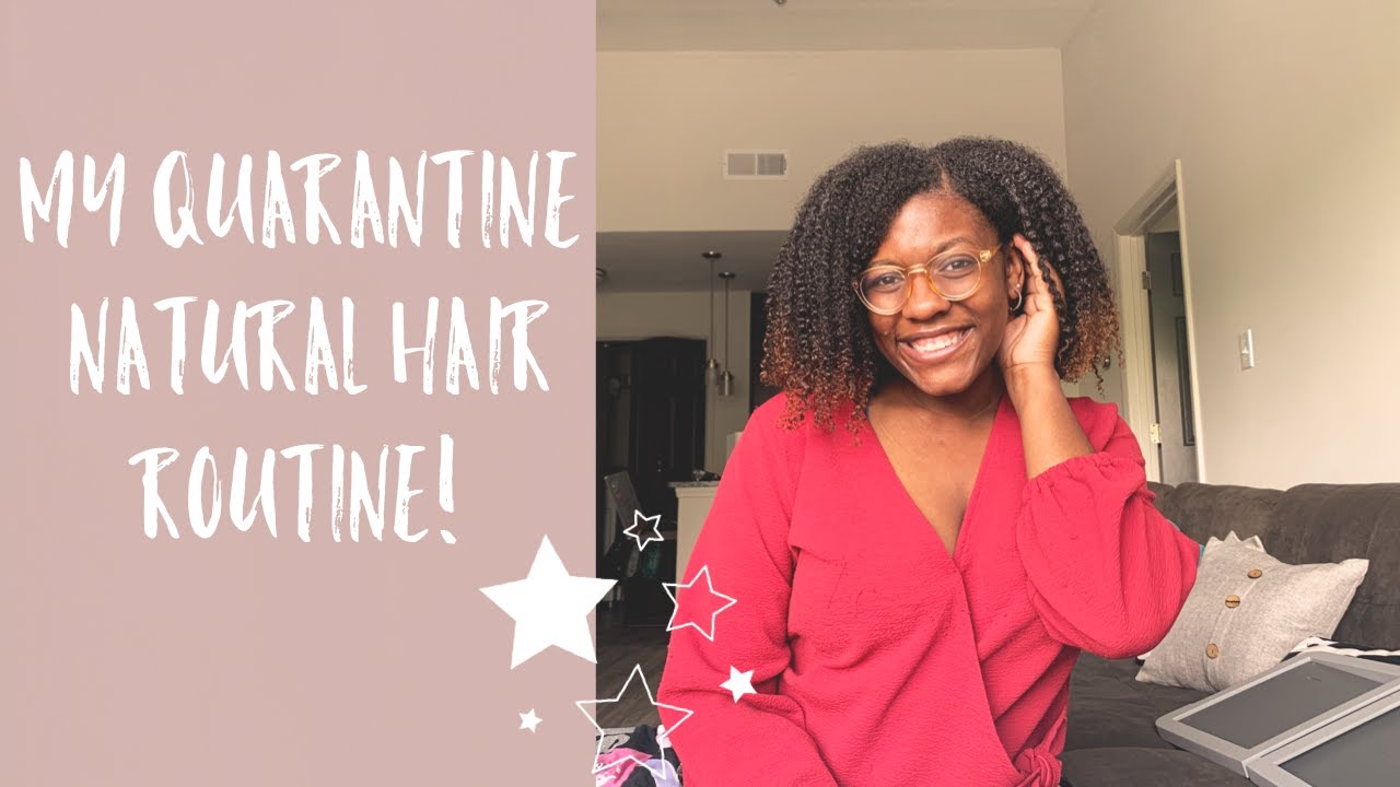 My Qurantine Natural Hair Routine | Wash N Go using Curls Unleashed and TPH by Taraji !