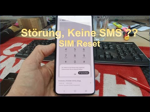Gelöst: Handy Störung. Anrufen geht nicht. Ihr Telefon is bei keinem Netz registriert. Nur Notrufe.