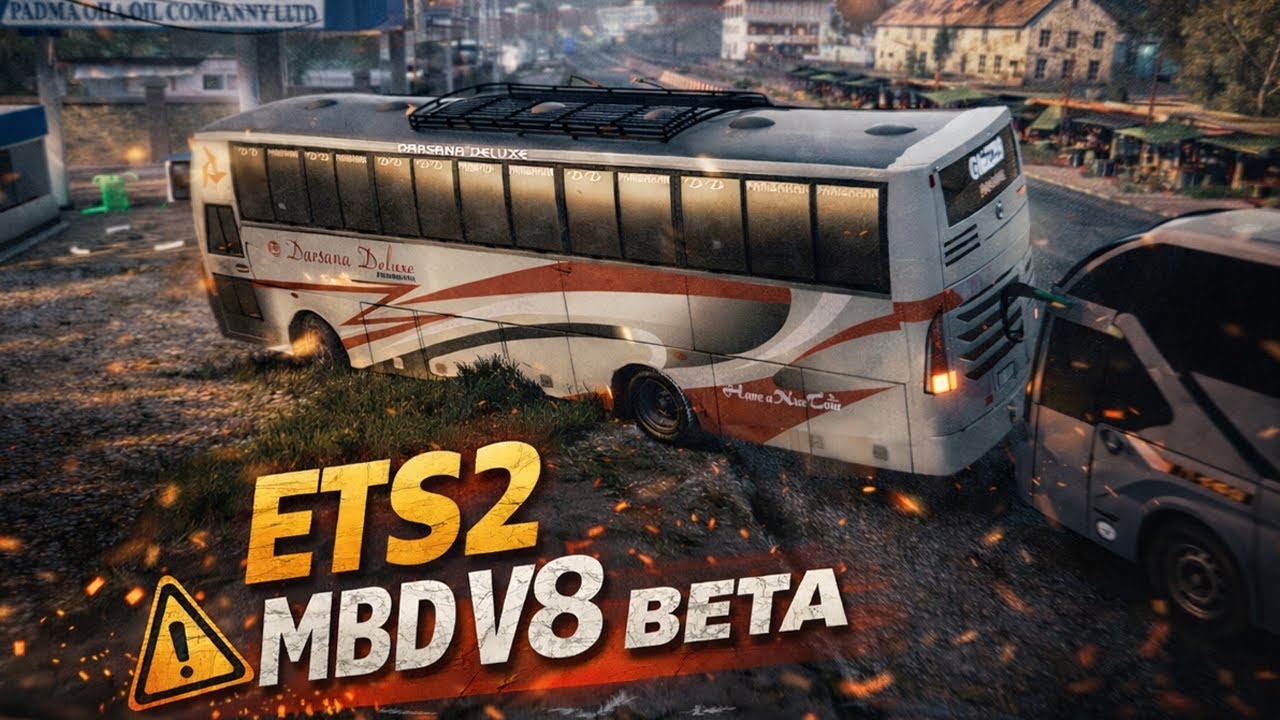 ETS2 | MBD v8 Beta | 2k | ETS2 v1.57.2.4s | Euro Truck Simulator 2 (No Commentary)