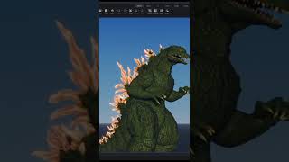 ANIMACION IDLE DE GODZILLA 2000#godzilla2000#godxilla#kaiju#milenium#roblox#ageoftitans