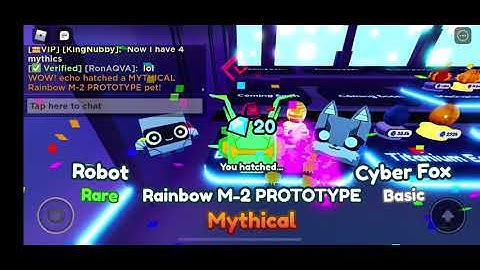 Hatched my 3rd Rainbow M2 - PROTOTYPE