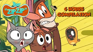 Sam stinks and he needs a solution | Zip Zip English | Full Episodes | 4H | S1 | Cartoon for kids