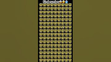 Find the odd number #puzzle #oddnumber #evennumber #shortvideo #education #riddles #odd #iqtest