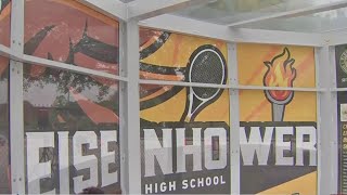Aldine ISD students help create new bus shelter