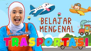 Mengenal ALAT TRASPORTASI untuk Balita dan Anak Anak dengan lagu lagu interaktif | Hai Kids