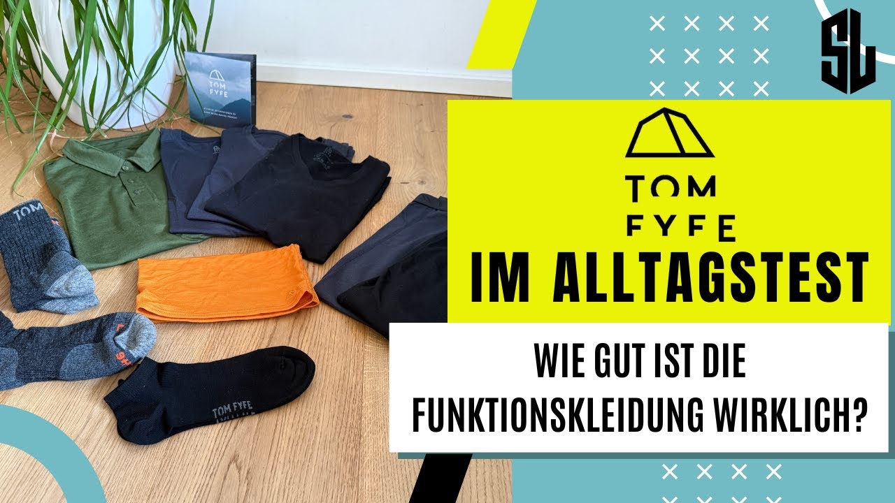 TOM FYFE im Alltag & beim Sport – Merino Bekleidung im großen Test
