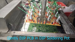 DIP SOLDERING PROCESS || DIMMER/REGULATOR PRODUCTION