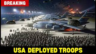 IRAN SHOCKED | Massive U.S. C-17 NIGHT Paratrooper Deployment In the Middle East!