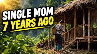 Single Mom Returns After 7 Years! She Transforms an Abandoned Bamboo House into a Dream Home 😍
