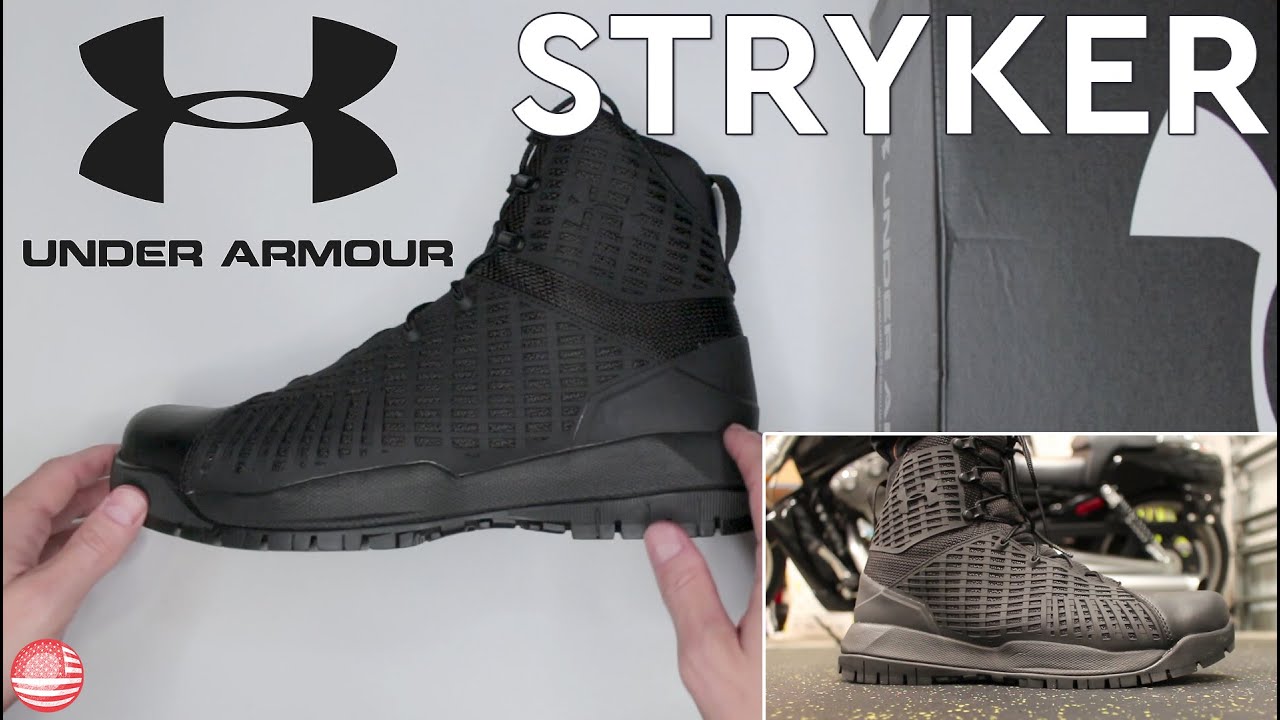Under Armour Stryker Review (Under Armour Tactical Boots) - YouTube