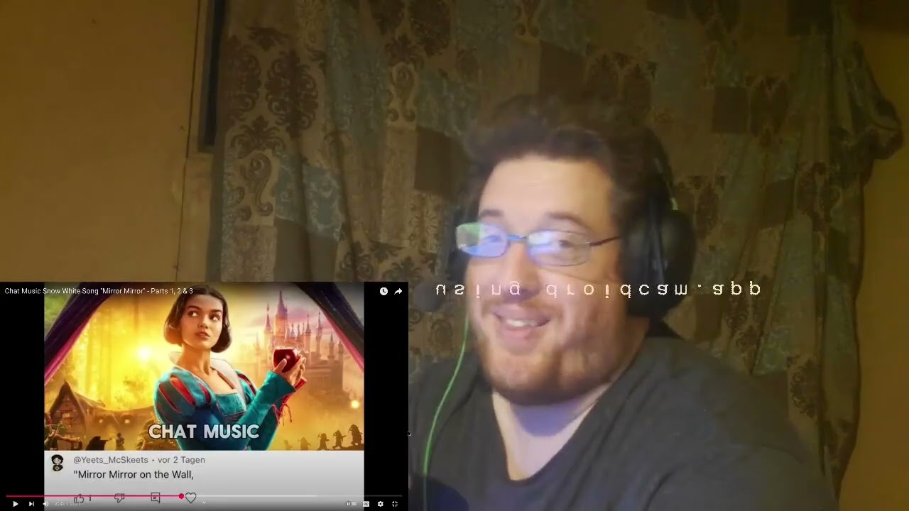 My reaction to chat music Snow White 2025