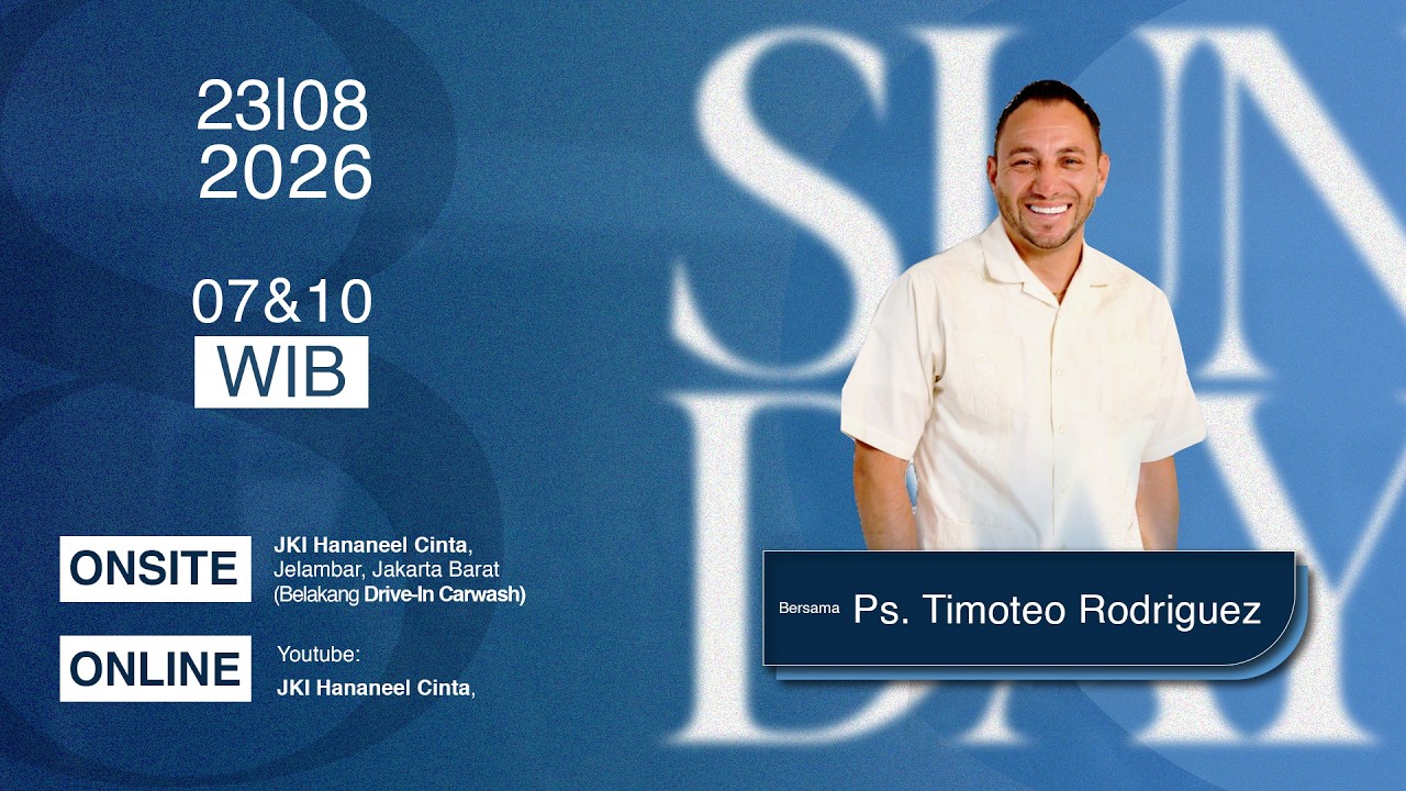 Sunday Service 1 - Ps. Timoteo  Rodriguez