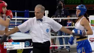 Milana Bjelogrlic vs Nagihan Kalyoncu WAKO WORLD CHAMPIONSHIP 2019