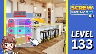 Screw Frenzy Level 133 Solution Walkthrough