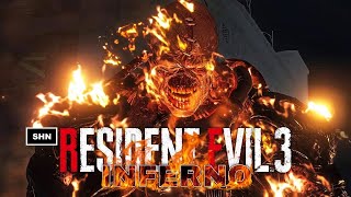 Resident Evil 3 Remake | INFERNO No HUD No Crosshair | 4K/60fps Game Movie No Commentary