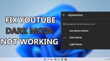FIX YOUTUBE DARK MODE NOT WORKING PC (2023) | How to Fix Youtube Dark Theme Not Working