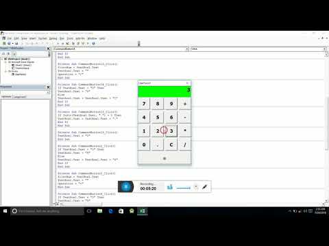 how to make a calculator in ms excel part two(vba)