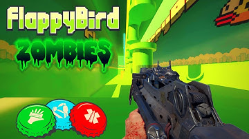 FlappyBird Zombies - A UNIQUE CHALLENGE MAP! ( Black Ops 3 Zombies )