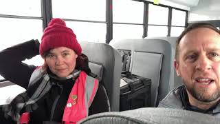 Durham School Services Staff Deliver Meals to District 50 Students