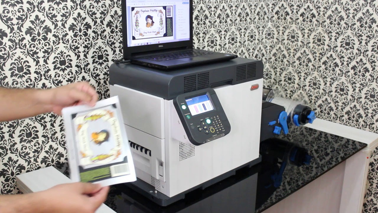 OKI PRO 1050 - Impressora de Etiquetas - YouTube