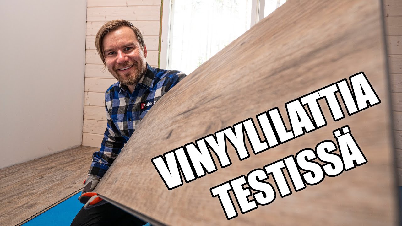 Vinyylilattian Asennus Ja Testaus YouTube