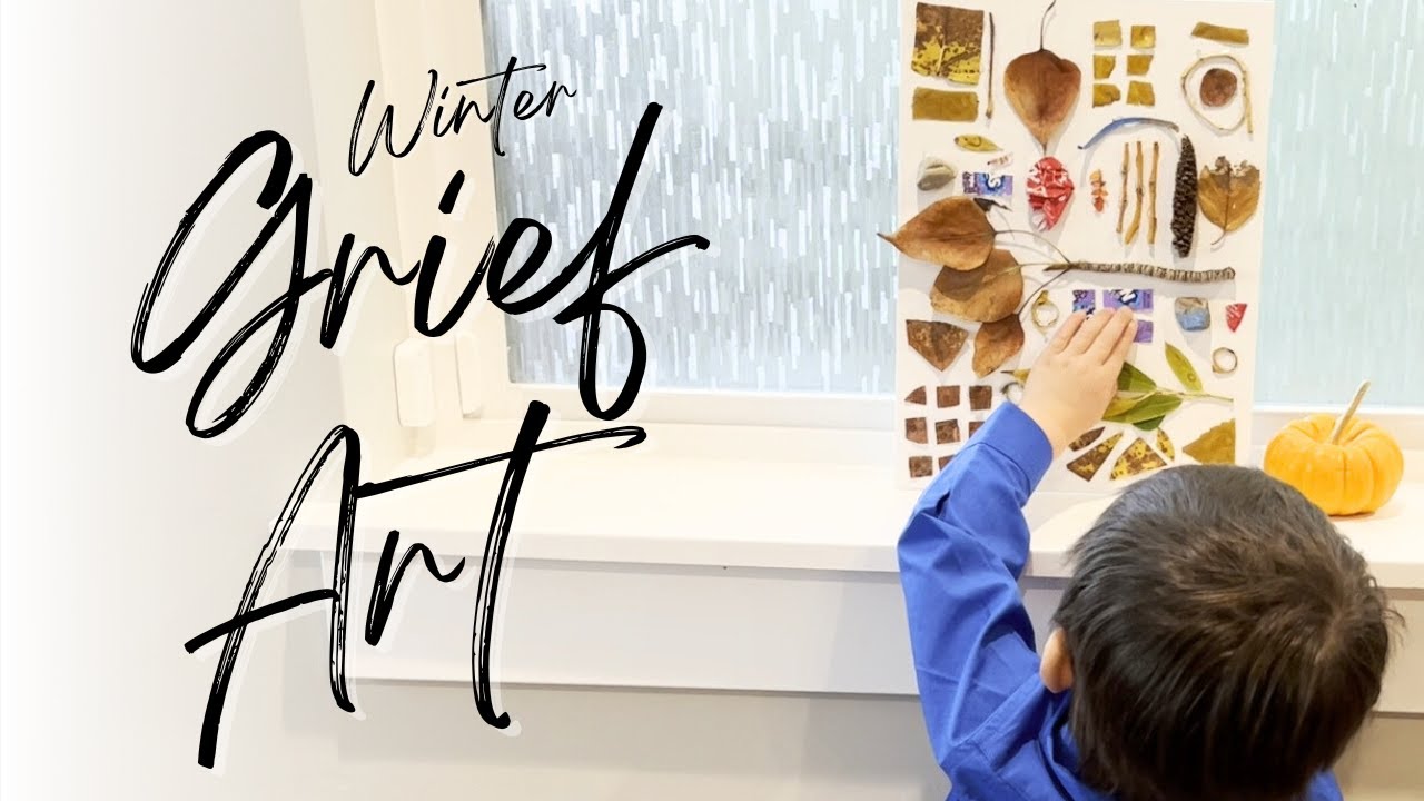 EASY Art Project for Holiday Grief / Winter Blues / S.A.D.