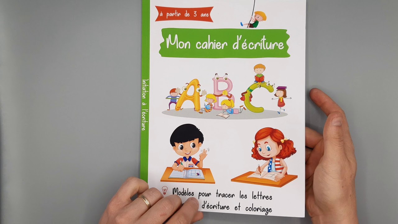 Mon Calepin: Cahier-Carnet | Pour Enfants à partir de 3 ans | Premiers pas  pour Apprendre et renforcer l'écrire | Filles & Garçons | Prendre des notes