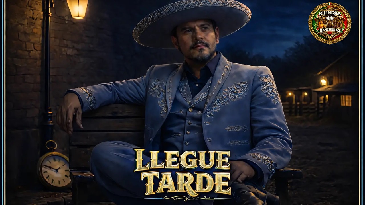🎶 LLEGUÉ TARDE – Canción Ranchera de Amor Perdido | Mariachi Romántico Para Corazones Rotos 💔