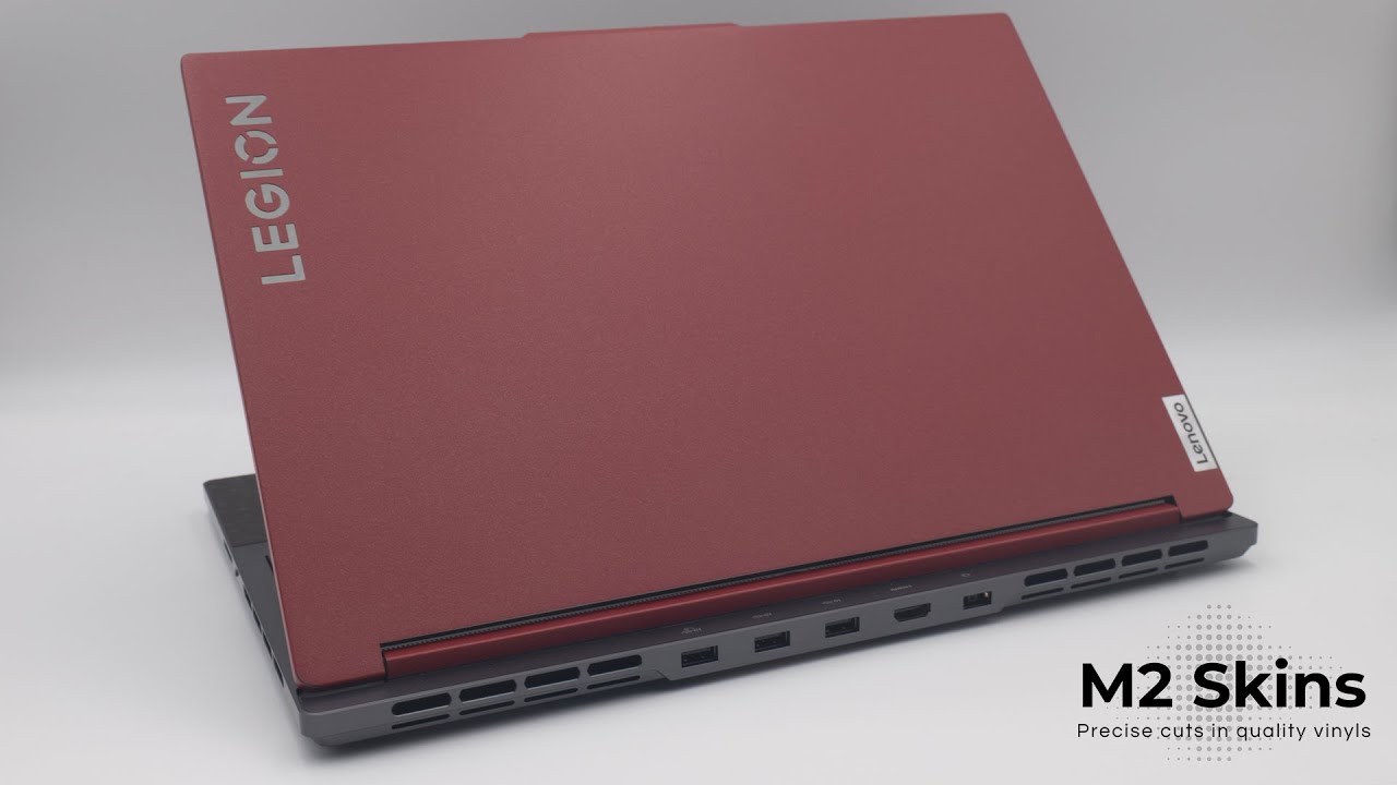M2Skins Lenovo Legion Slim 7 Gen 8 (2023) Wrap Around / Top Lid Skin Installation